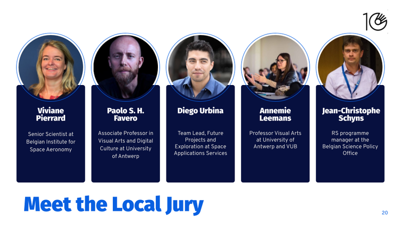 Local Judges Space Apps Brussels