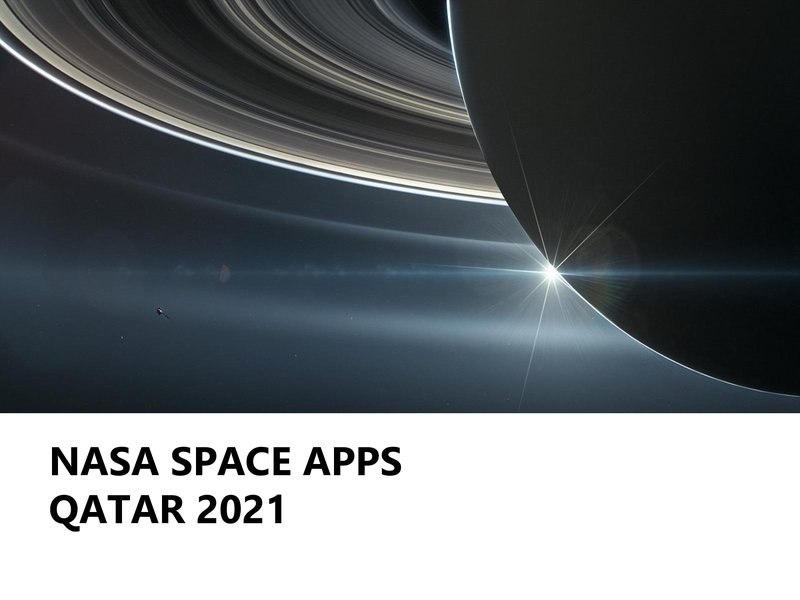 NASA SPACE APPS QATAR