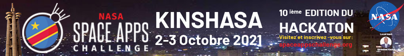 Kinshasa SpaceAppsChallenge 2021 - Issa Kaduli Birindwa