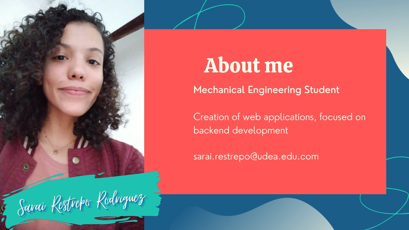 Ella es Sarai, nuestra diseñadora app