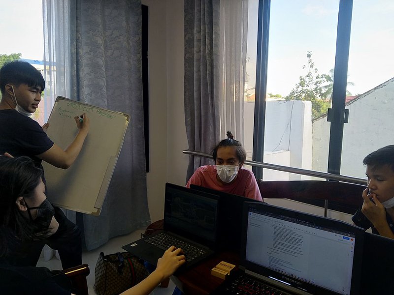 Discussion at the moment. Excited to solve some problems!