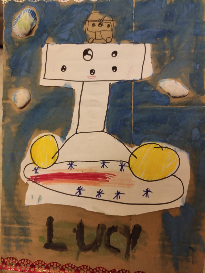 by YAGMUR ECREN - Lucy is treasure hunter!