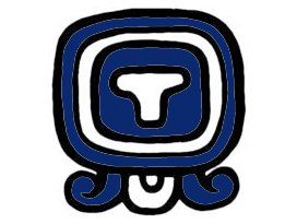 Simbolo del viento en el Calendario Maya