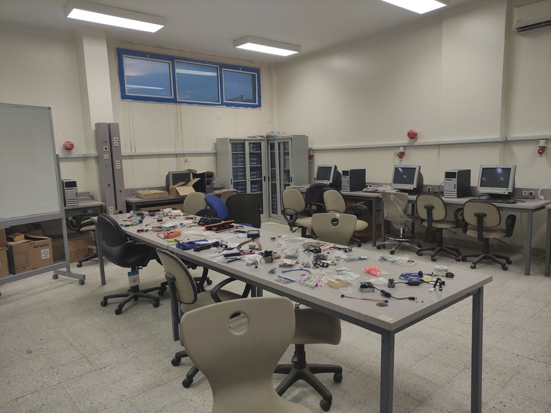 Team is gathered and work has been started physically