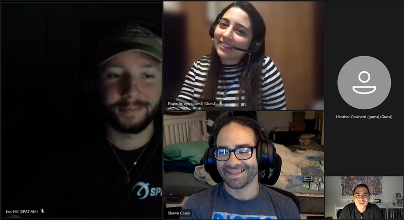 Sunday October 3, 2021 - 00:20:00 UTC Stand-up meeting. Making progress. Starting working on the screens. First successful API integration tests. Working on front-end. Progressing on documentation.