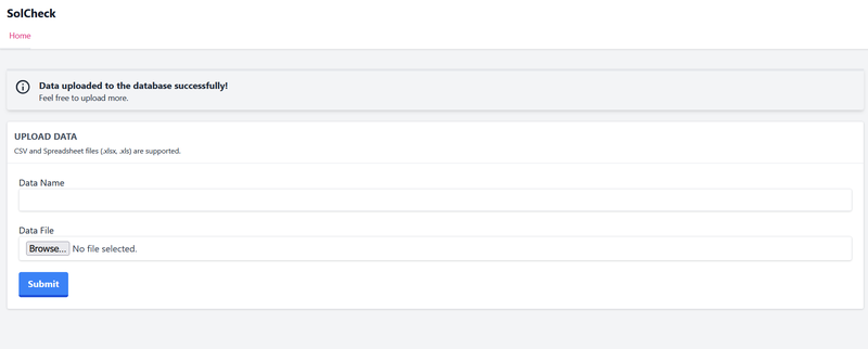 Data in CSV files can finally be saved in a database!