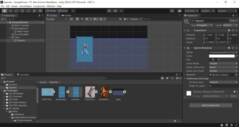 Programmer's first steps in Unity's game development :3