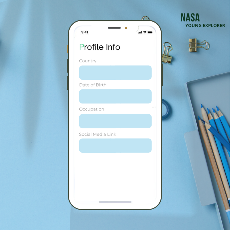 you can add profile info here