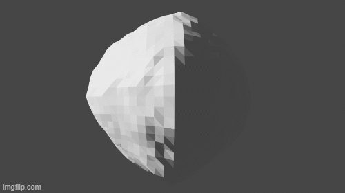 Created a gif of Bennu rotating!