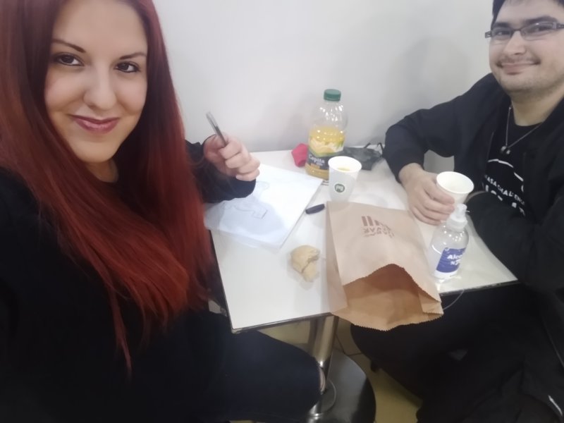 team meeting, we defined our ship design, game name, logos, etc.