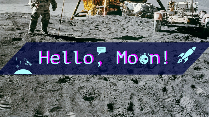 That's our banner !! Do #HelloMoon on twitter to ask us anything !!