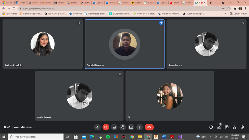 Nuestra primera reunión de planeación!!