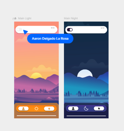 Primera vista a la APP