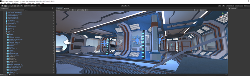 Unity environment demo