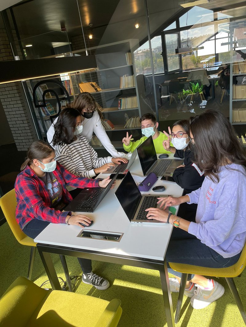 Our hardworking group!