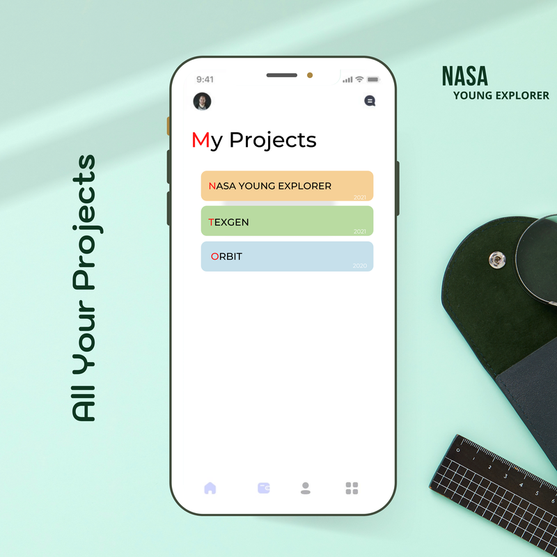 And organize your projects all together.