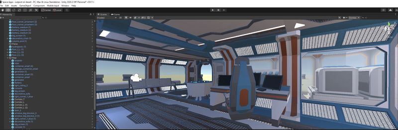 Unity environment demo