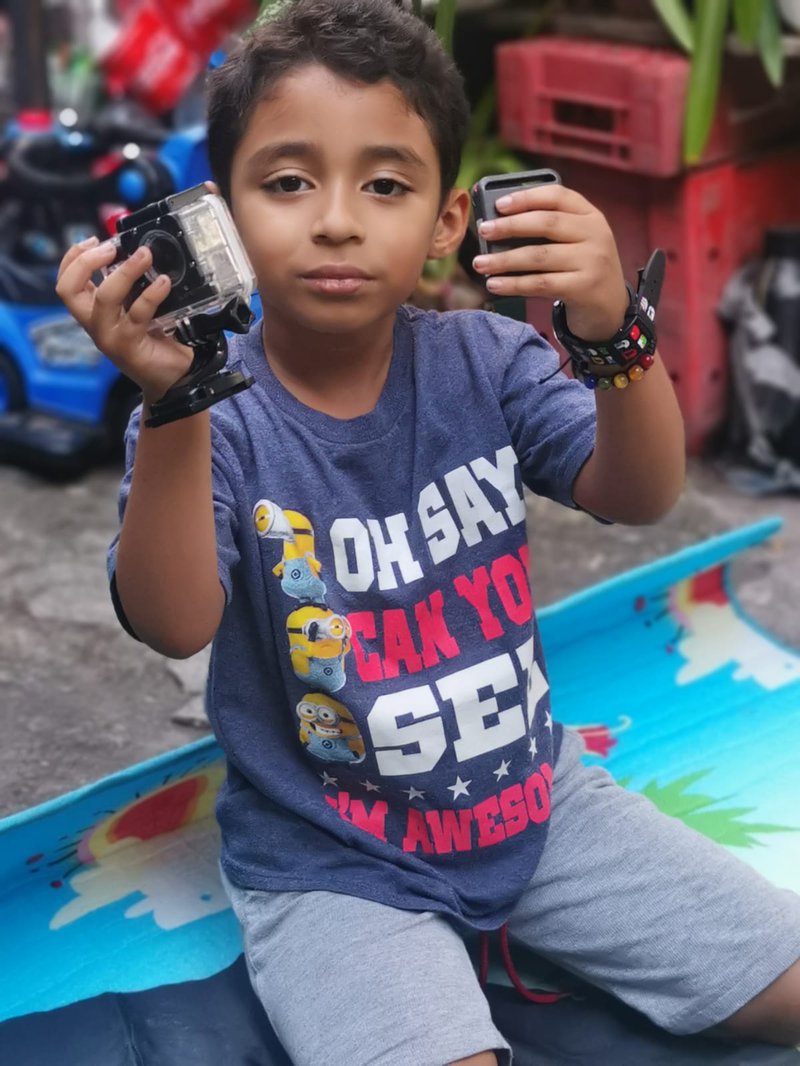 Some of our materials to use for our space balloon, GPS AND CAMERA